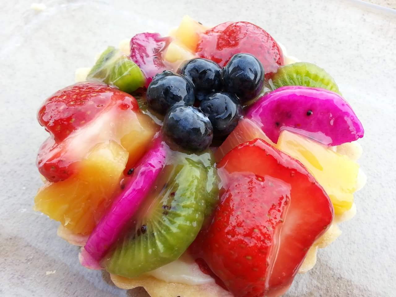 Gluten Free Vanilla Fruit Tart