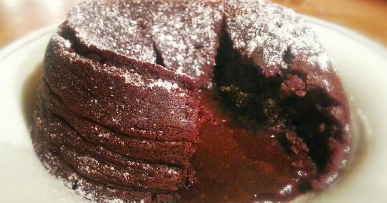 Gluten Free Molten Lava Cake